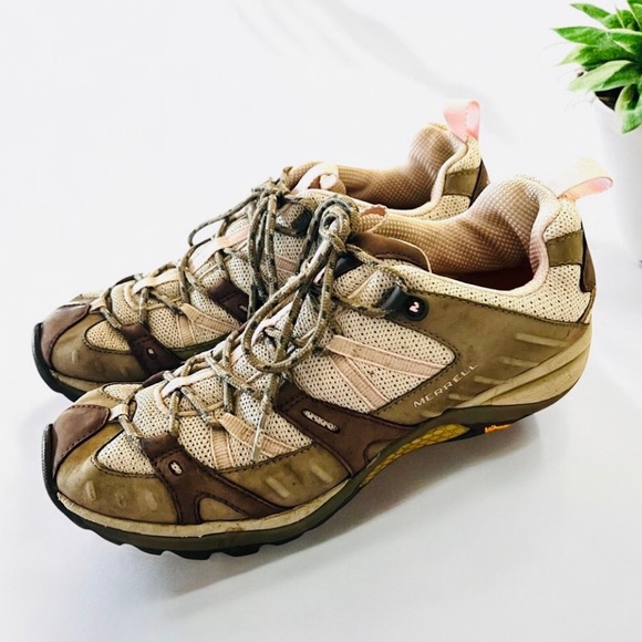 MERRELL Hiking Shoes Siren Sport Women’s Size 10 Gray & Pink 1008-16 - Picture 12 of 12